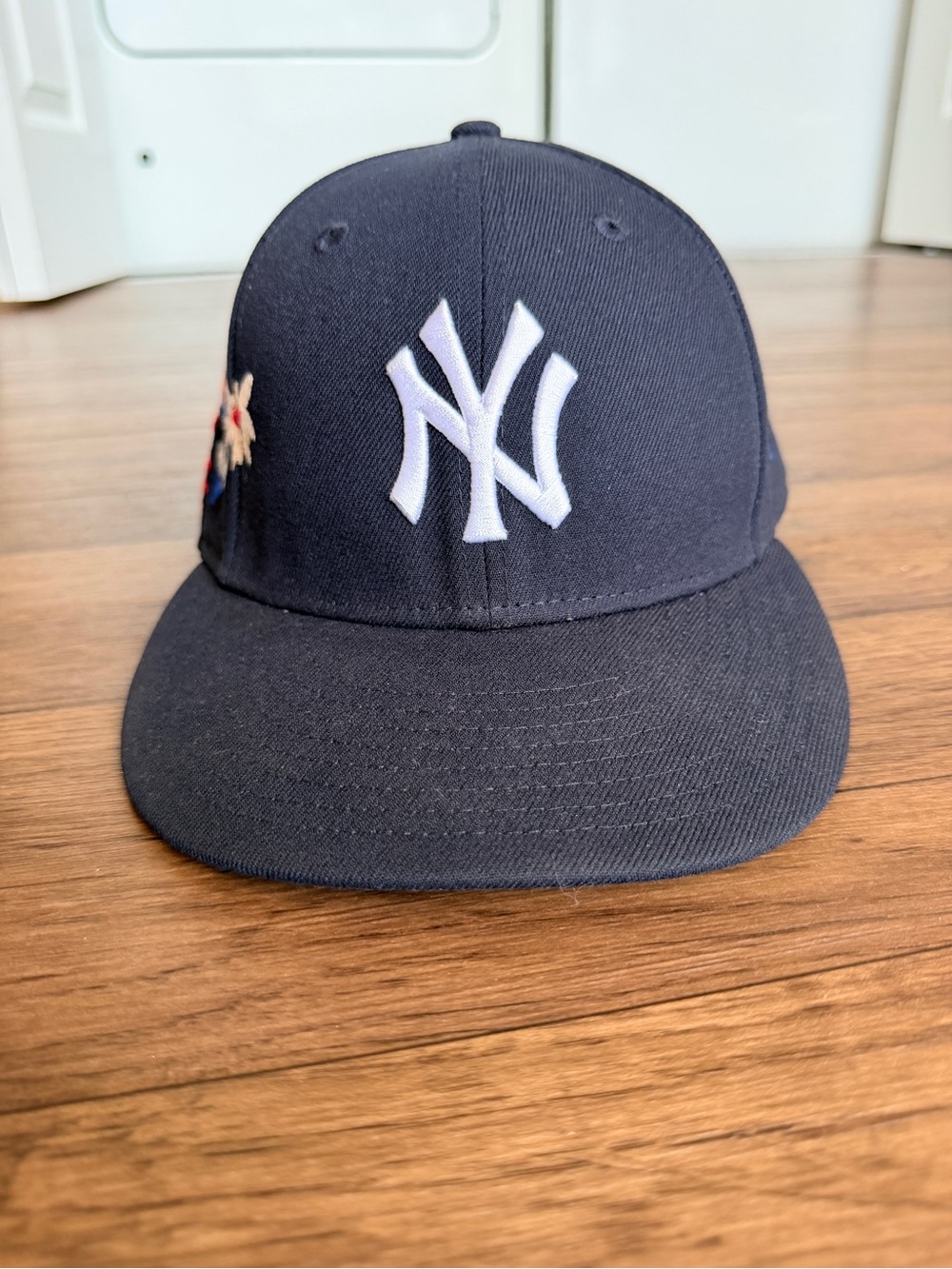 New York Yankees Navy Baseball Cap with White Logo